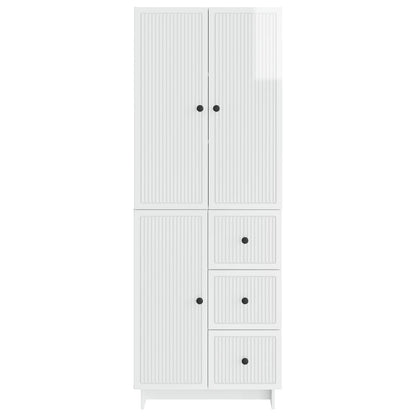 Cabinet Set 2 pcs 66 x 34.5 x 90 cm Engineered Wood