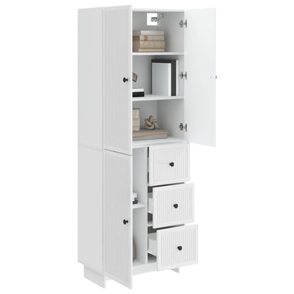 Cabinet Set 2 pcs 66 x 34.5 x 90 cm Engineered Wood
