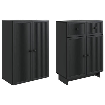 Cabinet Set 2 pcs Engineered Wood