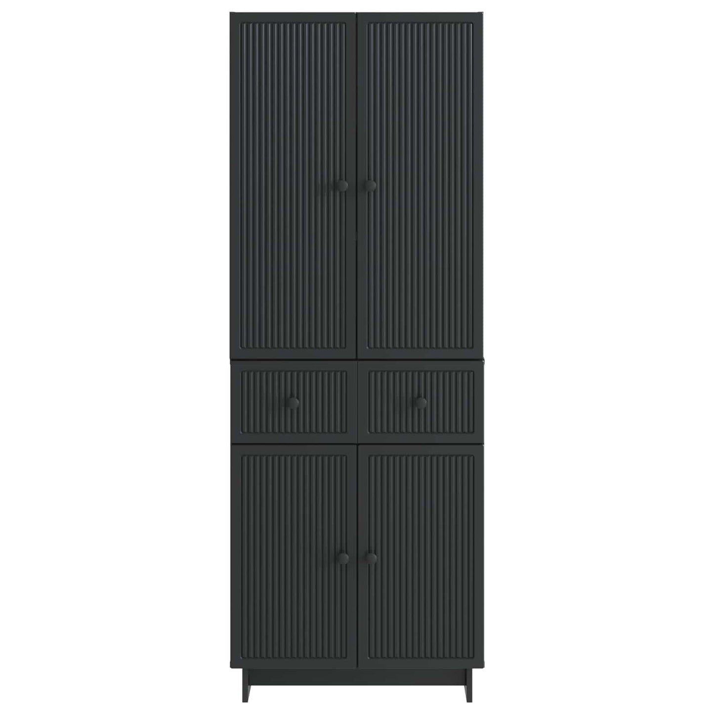 Cabinet Set 2 pcs Engineered Wood