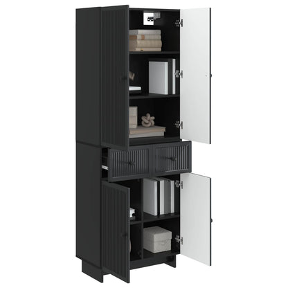 Cabinet Set 2 pcs Engineered Wood