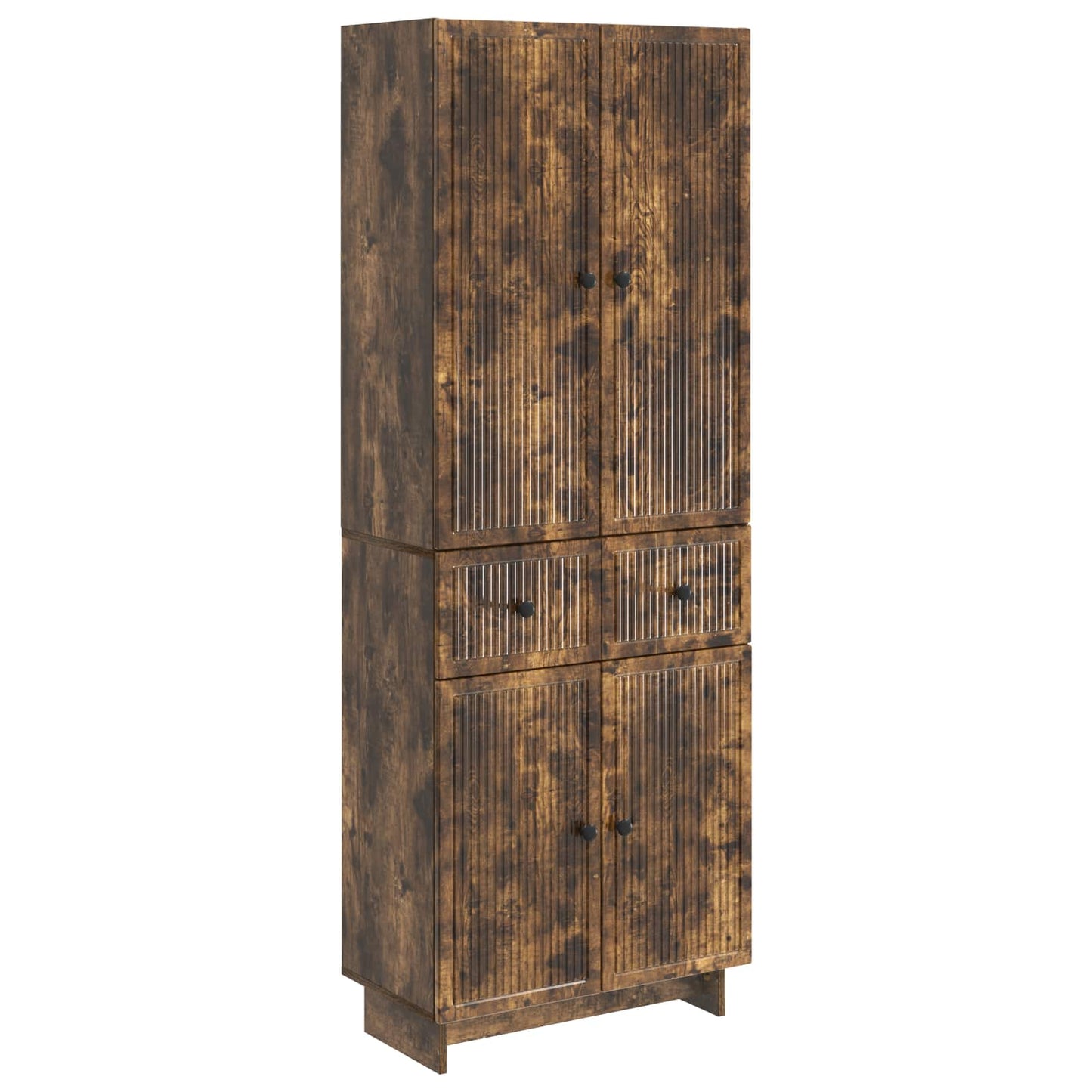 Cabinet Set 2 pcs 66 x 34.5 x 90 cm Engineered Wood