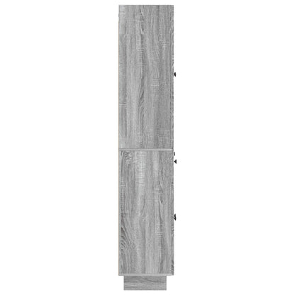 Cabinet Set 2 pcs 66 x 34.5 x 90 cm Engineered Wood