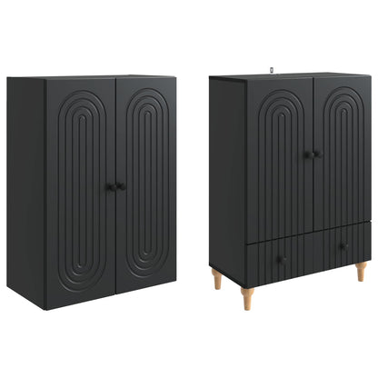 Cabinet Set 2 pcs Engineered Wood
