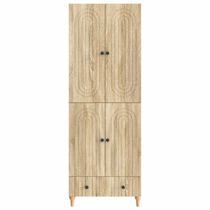 Cabinet Set 2 pcs Engineered Wood