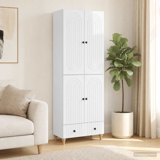 Cabinet Set 2 pcs 66 x 34.5 x 95 cm Engineered Wood