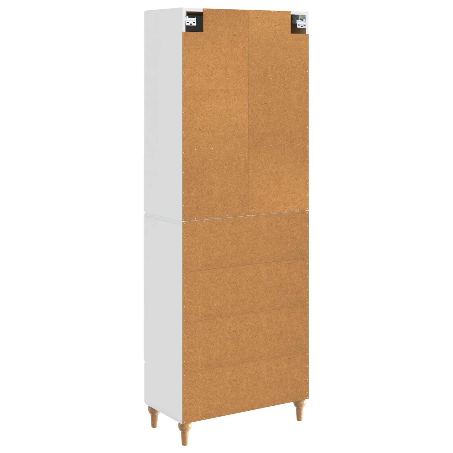 Cabinet Set 2 pcs 66 x 34.5 x 95 cm Engineered Wood