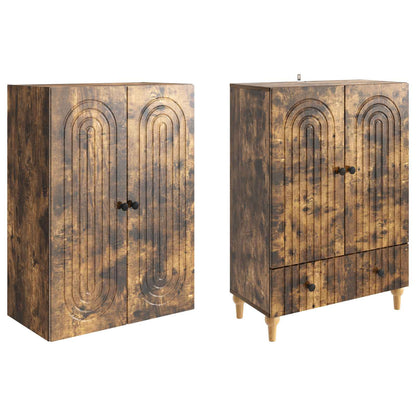 Cabinet Set 2 pcs Engineered Wood