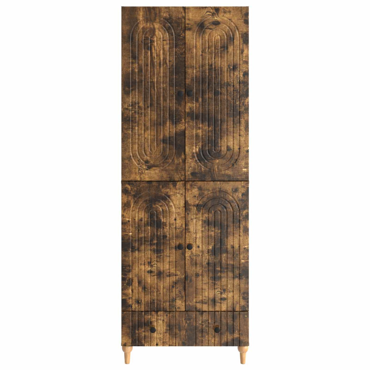 Cabinet Set 2 pcs Engineered Wood
