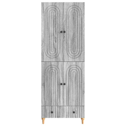 Cabinet Set 2 pcs Engineered Wood