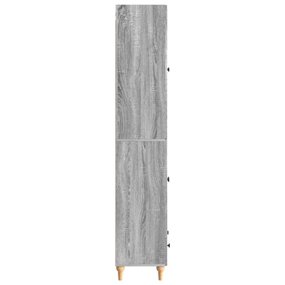 Cabinet Set 2 pcs Engineered Wood