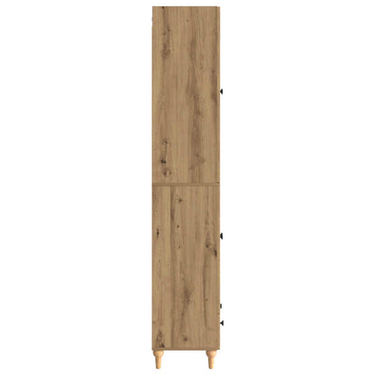 Cabinet Set 2 pcs 66 x 34.5 x 95 cm Engineered Wood