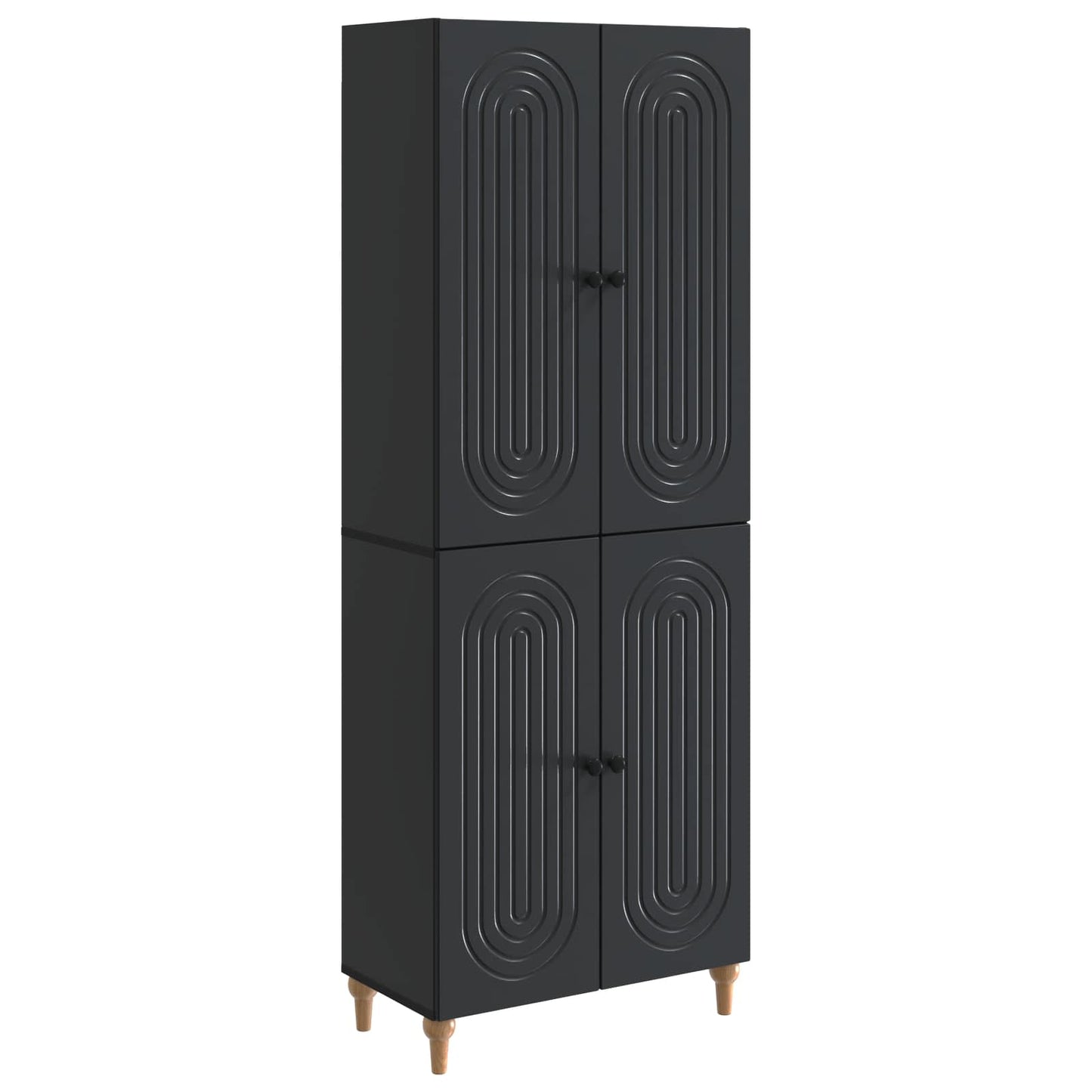 Cabinet Set 2 pcs Engineered Wood
