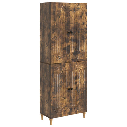 Cabinet Set 2 pcs Engineered Wood