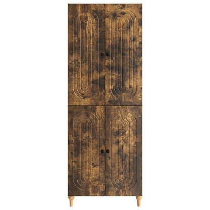 Cabinet Set 2 pcs Engineered Wood