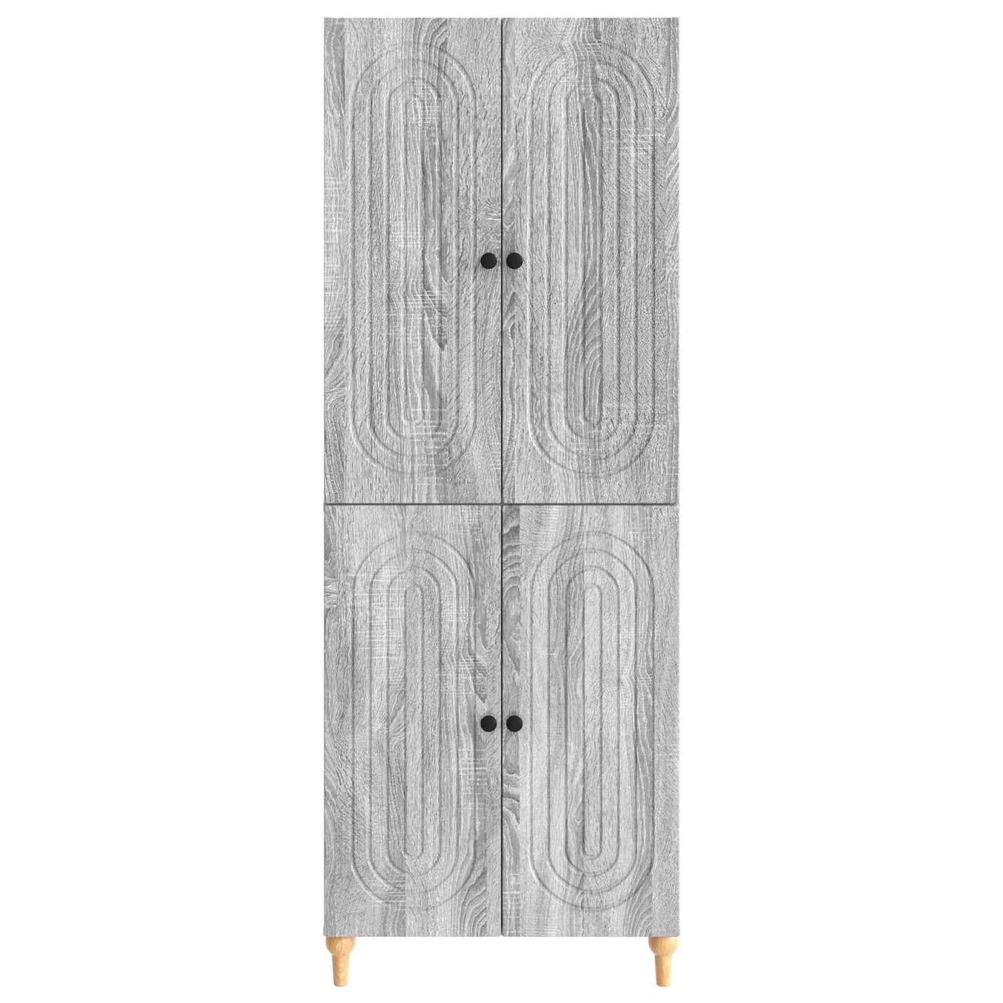 Cabinet Set 2 pcs Engineered Wood