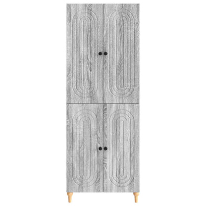 Cabinet Set 2 pcs Engineered Wood