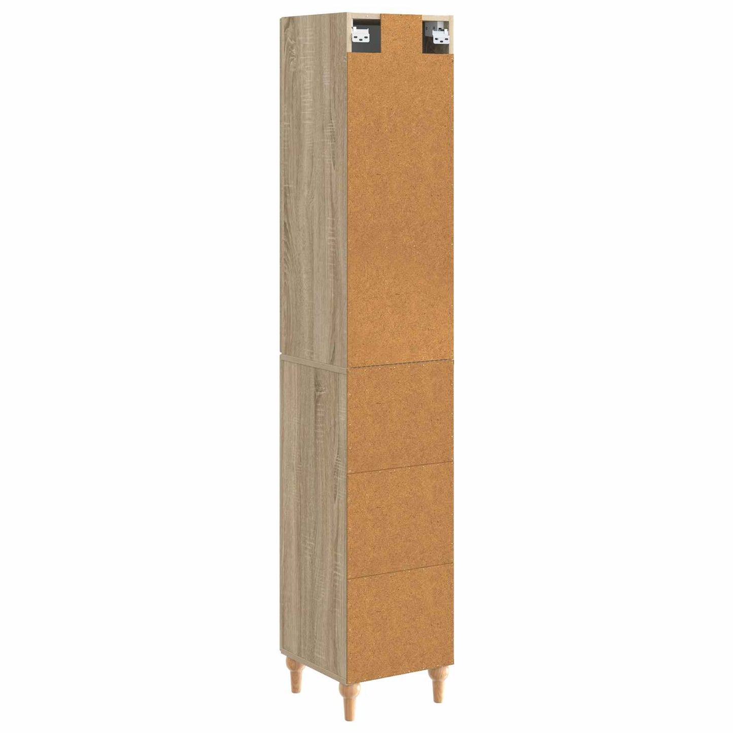 Cabinet Set 2 pcs Sonoma Oak Engineered Wood