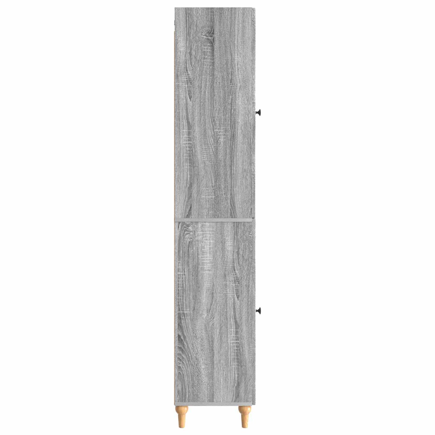 Cabinet Set 2 pcs Grey Sonoma Engineered Wood