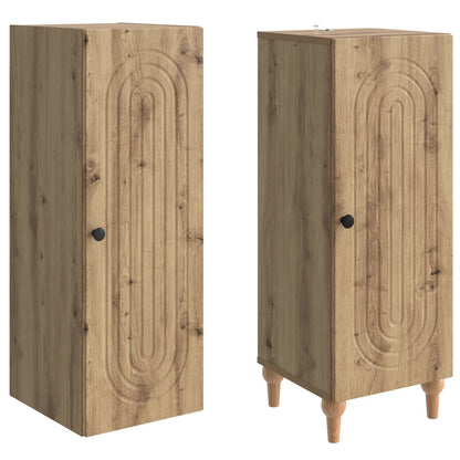 Cabinet Set 2 pcs Artisan Oak Engineered Wood