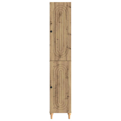 Cabinet Set 2 pcs Artisan Oak Engineered Wood