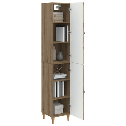 Cabinet Set 2 pcs Artisan Oak Engineered Wood