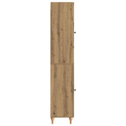 Cabinet Set 2 pcs Artisan Oak Engineered Wood