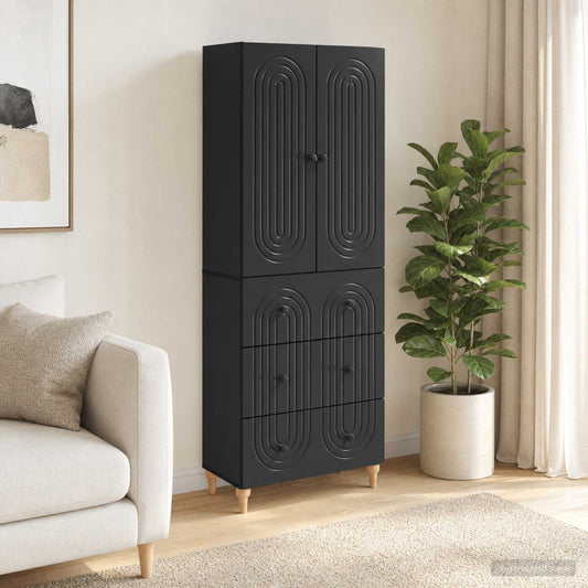 Cabinet Set 2 pcs 66 x 34.5 x 90 cm Engineered Wood