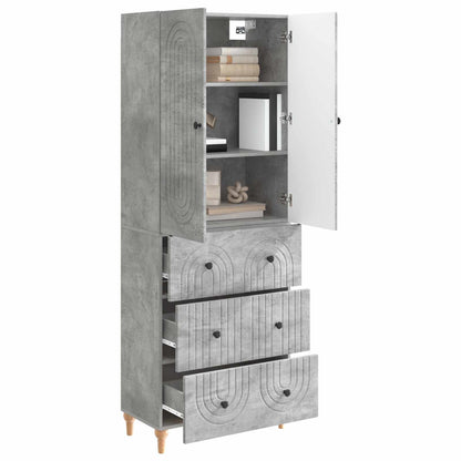 Cabinet Set 2 pcs 66 x 34.5 x 90 cm Engineered Wood