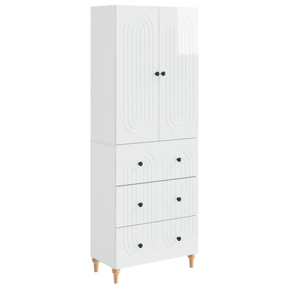 Cabinet Set 2 pcs 66 x 34.5 x 90 cm Engineered Wood