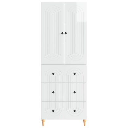 Cabinet Set 2 pcs 66 x 34.5 x 90 cm Engineered Wood