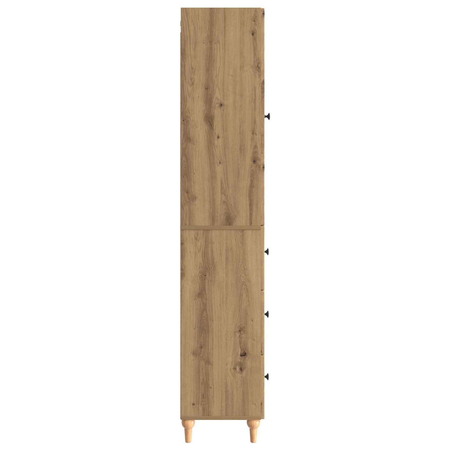 Cabinet Set 2 pcs 33 x 34.5 x 90 cm Engineered Wood