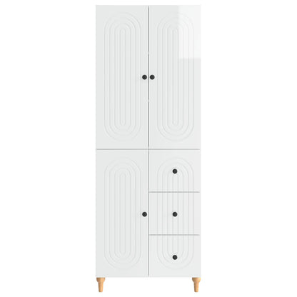 Cabinet Set 2 pcs 66 x 34.5 x 90 cm Engineered Wood