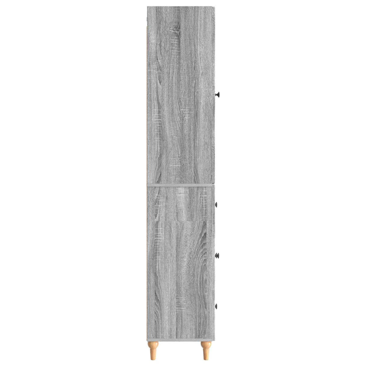 Cabinet Set 2 pcs Grey Sonoma Engineered Wood