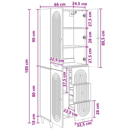 Cabinet Set 2 pcs Grey Sonoma Engineered Wood