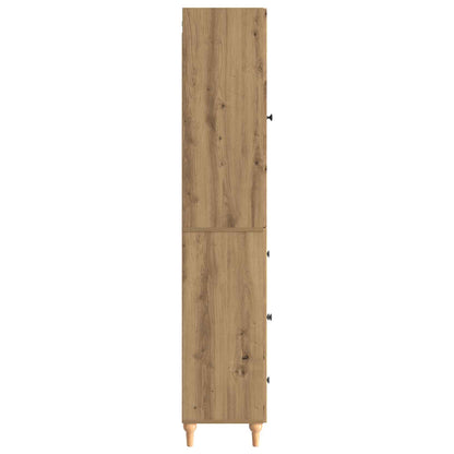Cabinet Set 2 pcs 66 x 34.5 x 90 cm Engineered Wood