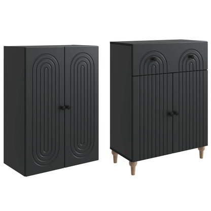 Cabinet Set 2 pcs 66 x 34.5 x 90 cm Engineered Wood
