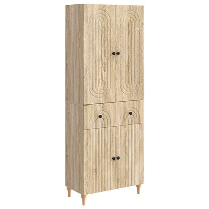 Cabinet Set 2 pcs 66 x 34.5 x 90 cm Engineered Wood