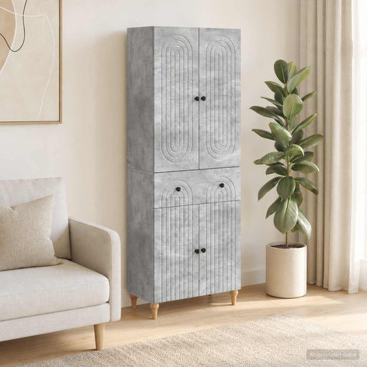 Cabinet Set 2 pcs 66 x 34.5 x 90 cm Engineered Wood