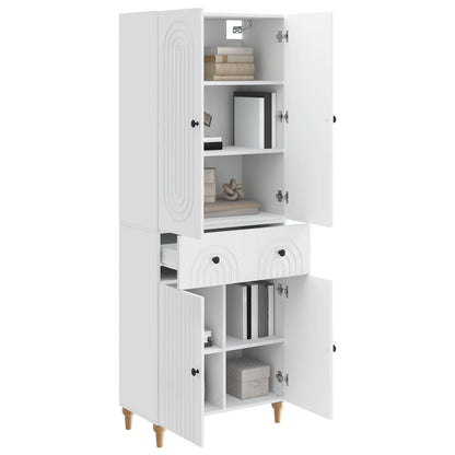 Cabinet Set 2 pcs 66 x 34.5 x 90 cm Engineered Wood