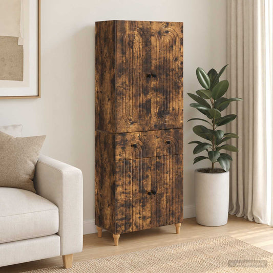 Cabinet Set 2 pcs 66 x 34.5 x 90 cm Engineered Wood