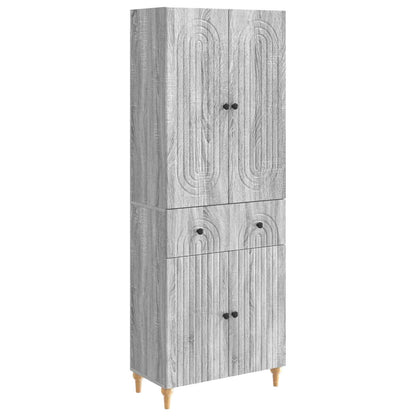 Cabinet Set 2 pcs 66 x 34.5 x 90 cm Engineered Wood