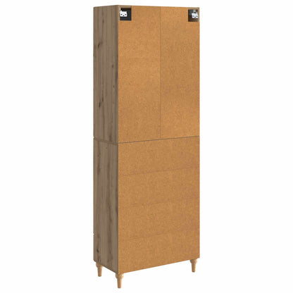 Cabinet Set 2 pcs 66 x 34.5 x 90 cm Engineered Wood