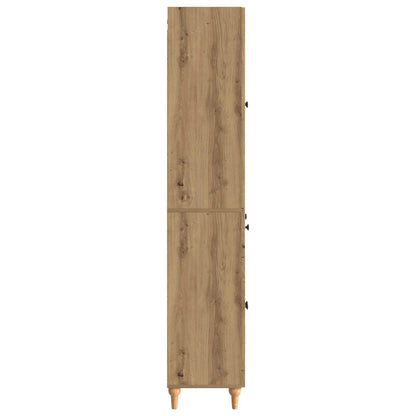Cabinet Set 2 pcs 66 x 34.5 x 90 cm Engineered Wood