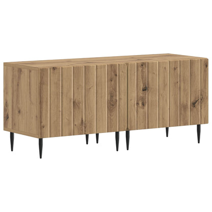 5 Piece LED TV Cabinet Artisan Oak Engineered Wood