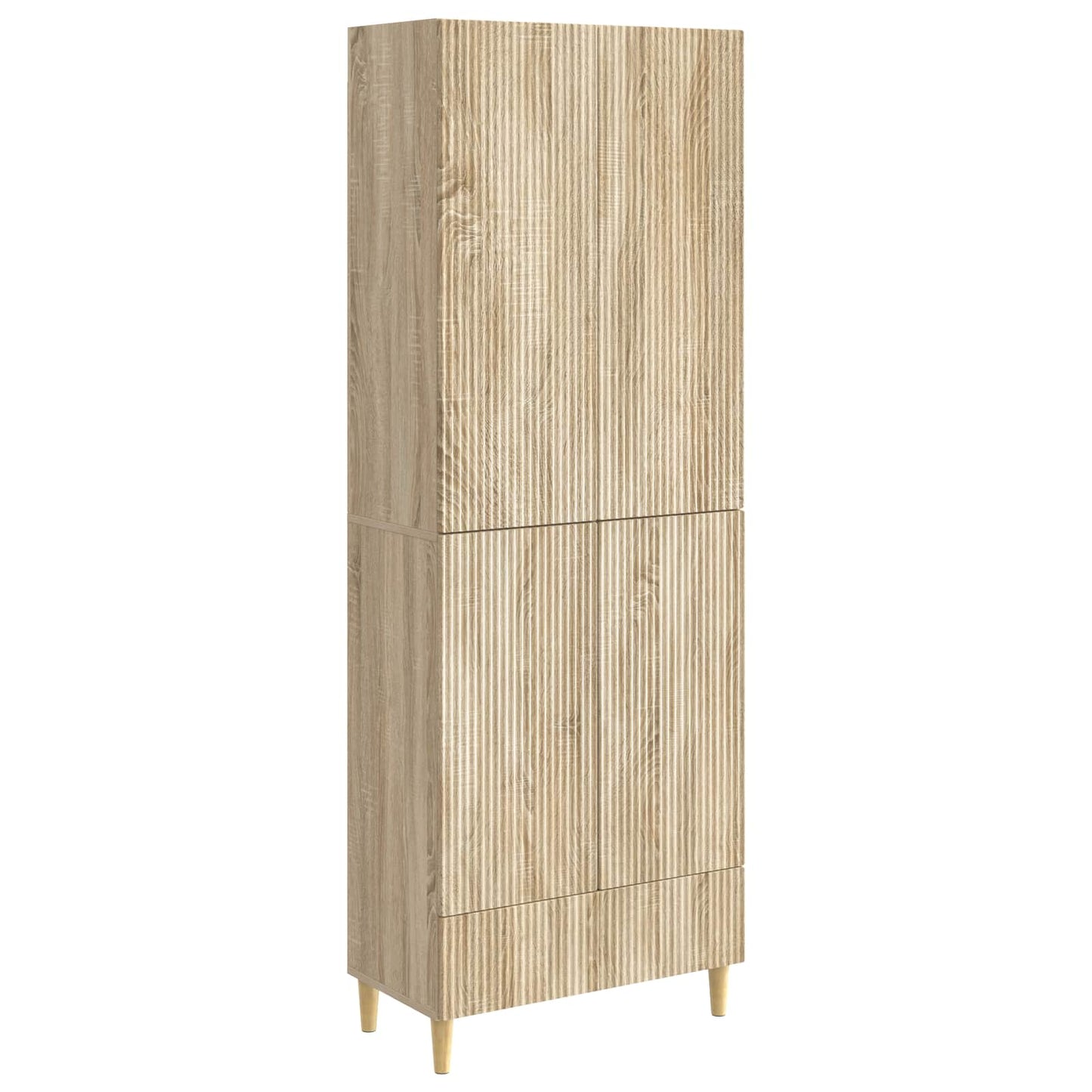 Cabinet Set 2 pcs Engineered Wood