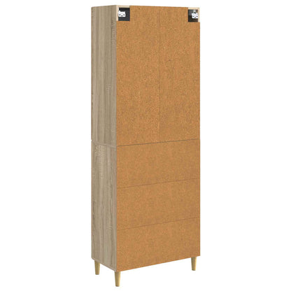 Cabinet Set 2 pcs Engineered Wood