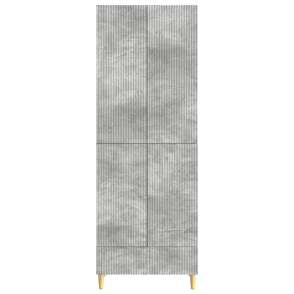 Cabinet Set 2 pcs Engineered Wood