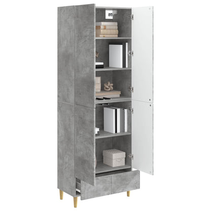 Cabinet Set 2 pcs Engineered Wood