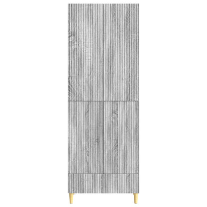 Cabinet Set 2 pcs Engineered Wood